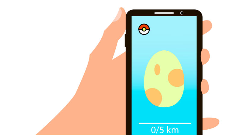 Pokemon Go on a mobile