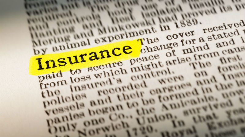 Insurance highlighted in text