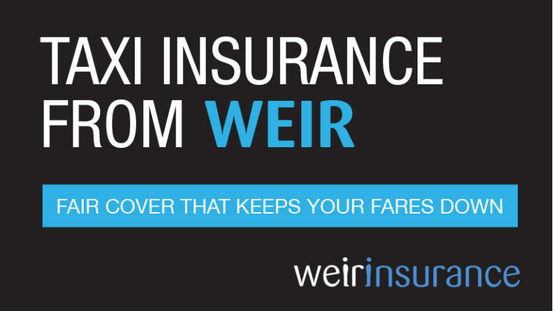 Weir Taxi Insurance banner