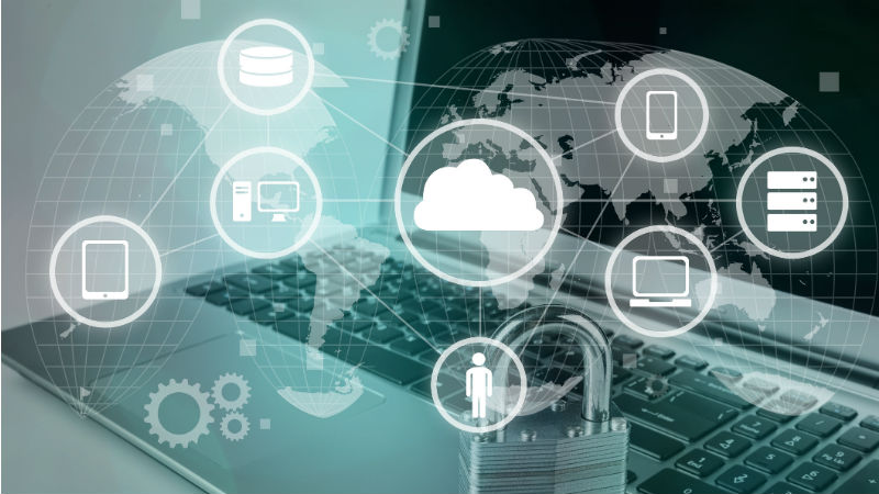 Graphic for cyber security