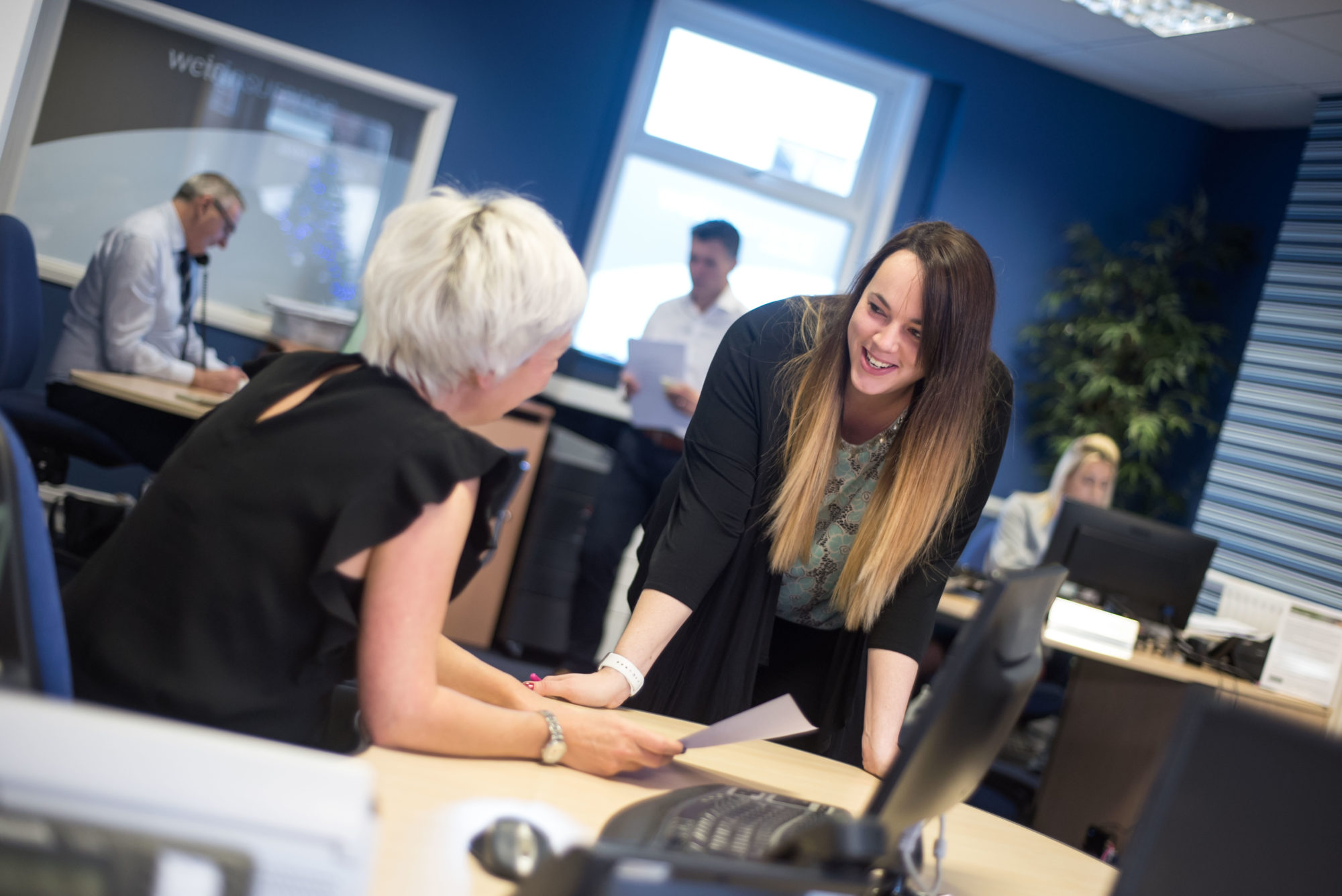 Jo Reed with Karen Weir