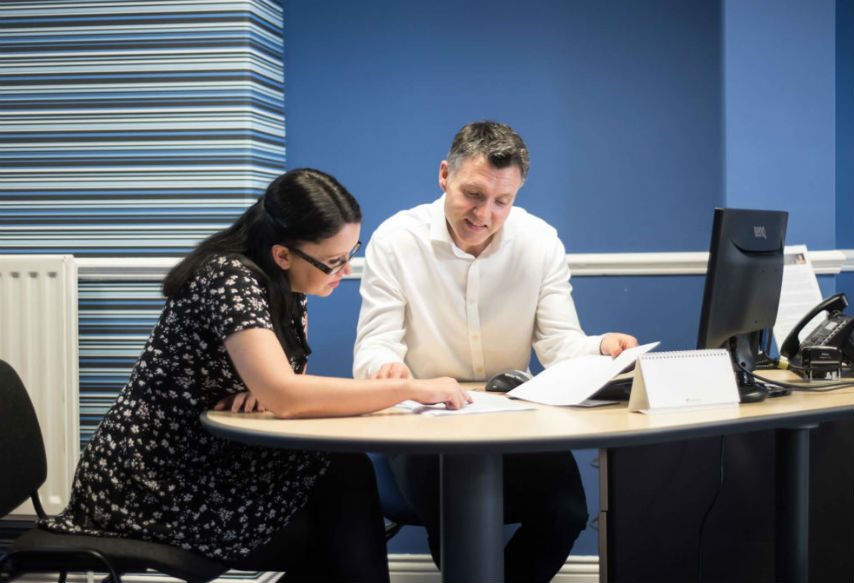 Duncan Weir with Kathryn Harper